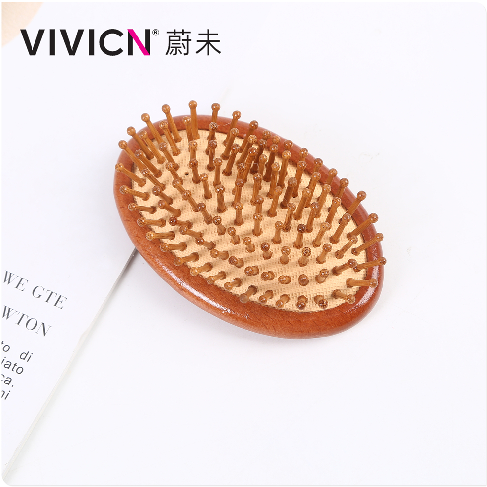 【 Weiwei 】 Air cushion comb for women, long hair scalp massage comb, portable airbag comb, children's wooden comb Specification image