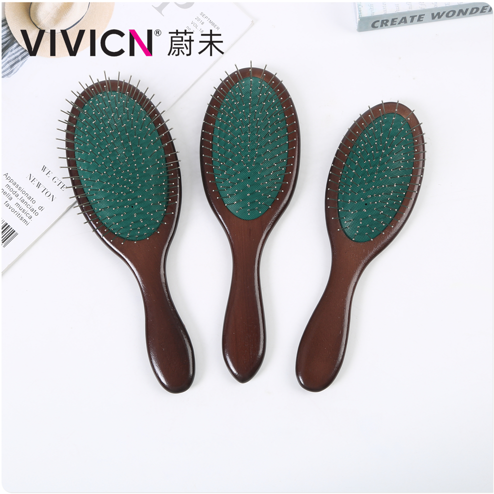 【 Weiwei 】 Air cushion airbag comb, steel-toothed massage hair care comb, hair care and nourishment wooden comb, air cushion comb