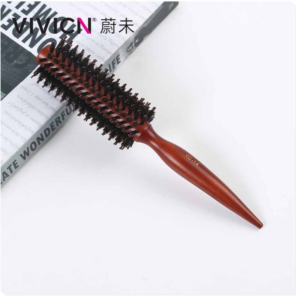 【 Wei Wei 】 Comb, curly hair comb, backhead wooden comb, roller comb, styling comb, salon hair salon comb, rib comb, slicked-back comb Application Scenario