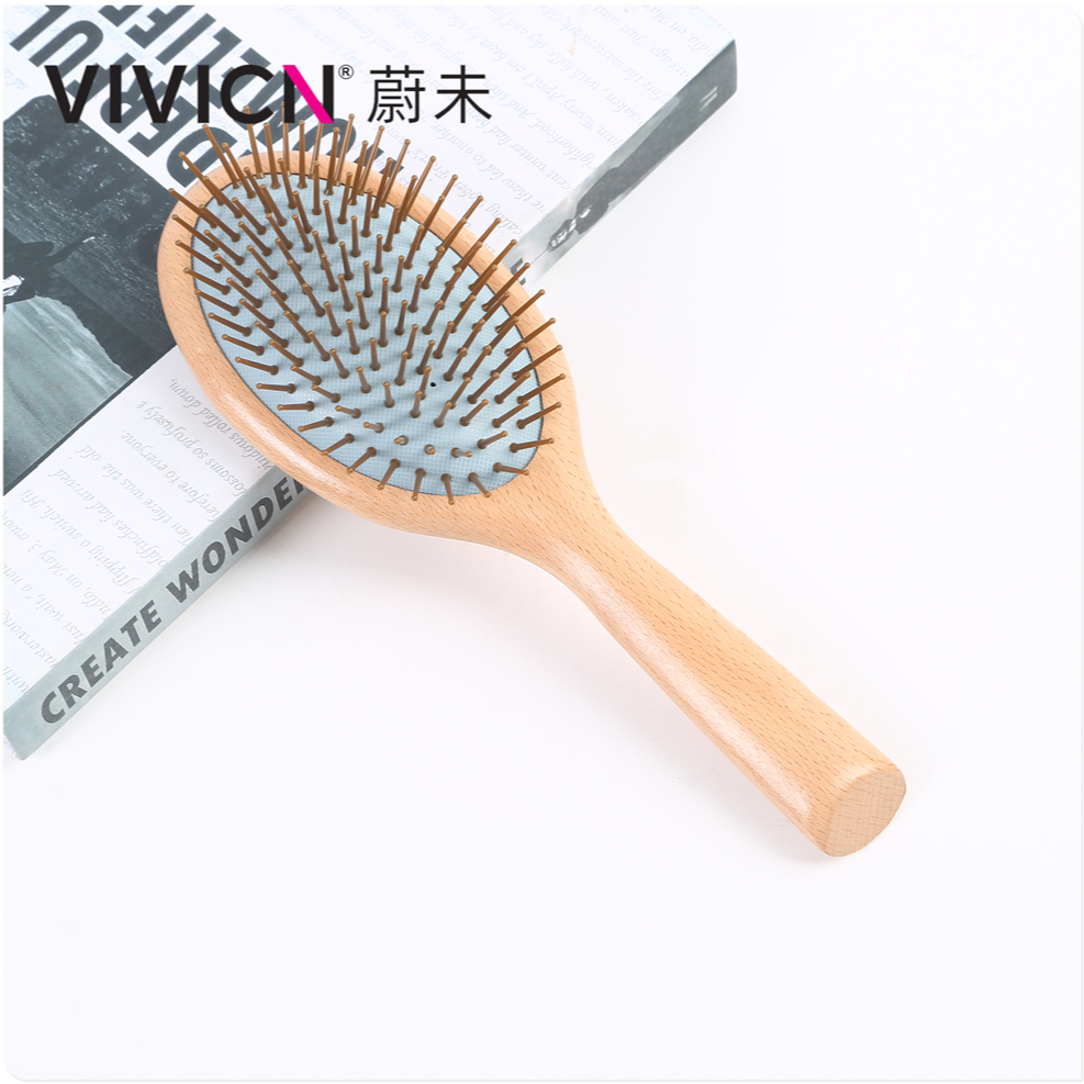 【 Weiwei 】 Comb, airbag comb, air cushion comb, massage, anti-static wooden comb, smooth hair without tangling, fluffy for home use details Picture
