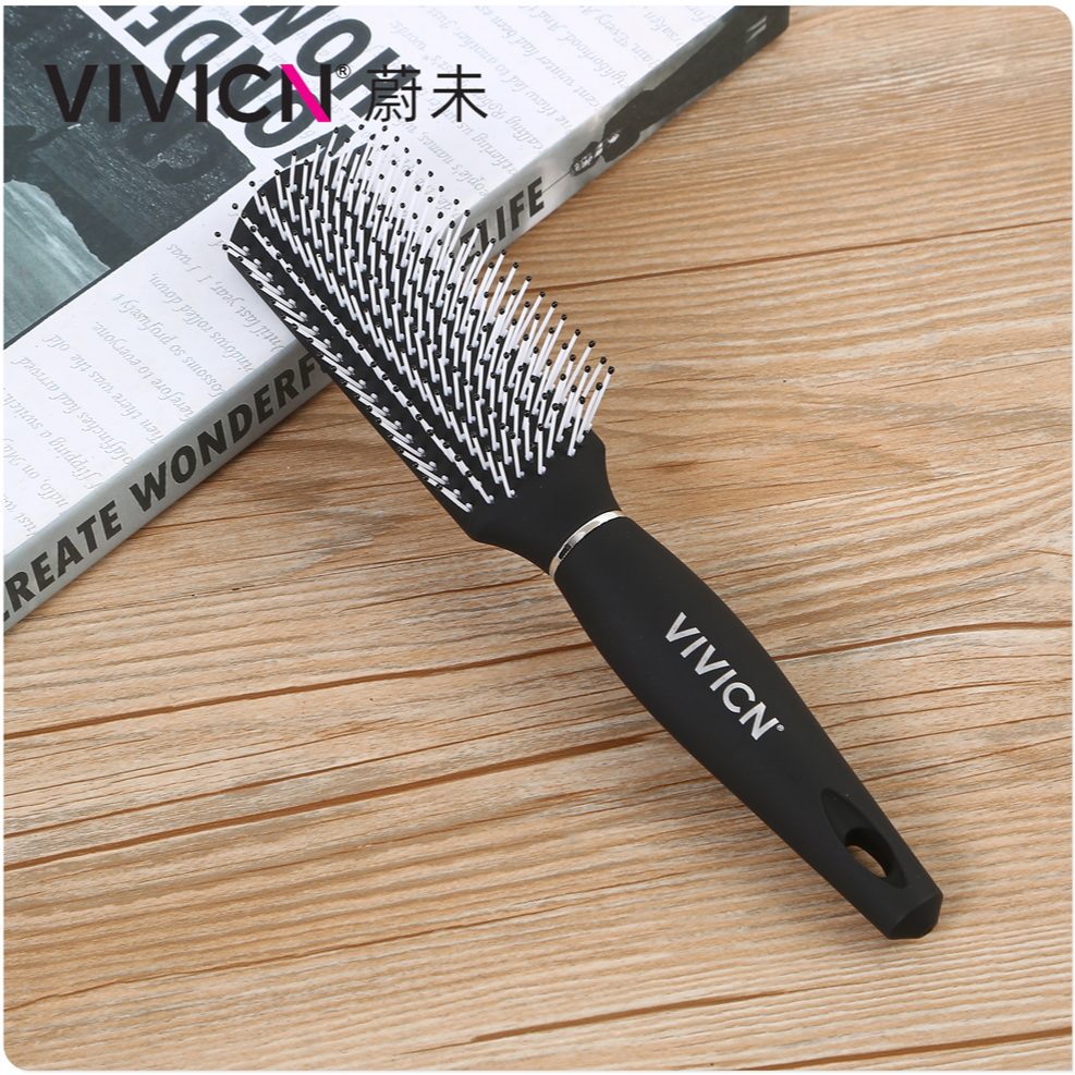 【 Weiwei 】 Home curling comb, men's and women's air cushion airbag massage comb, rib comb, hair styling comb, large board comb Item Picture