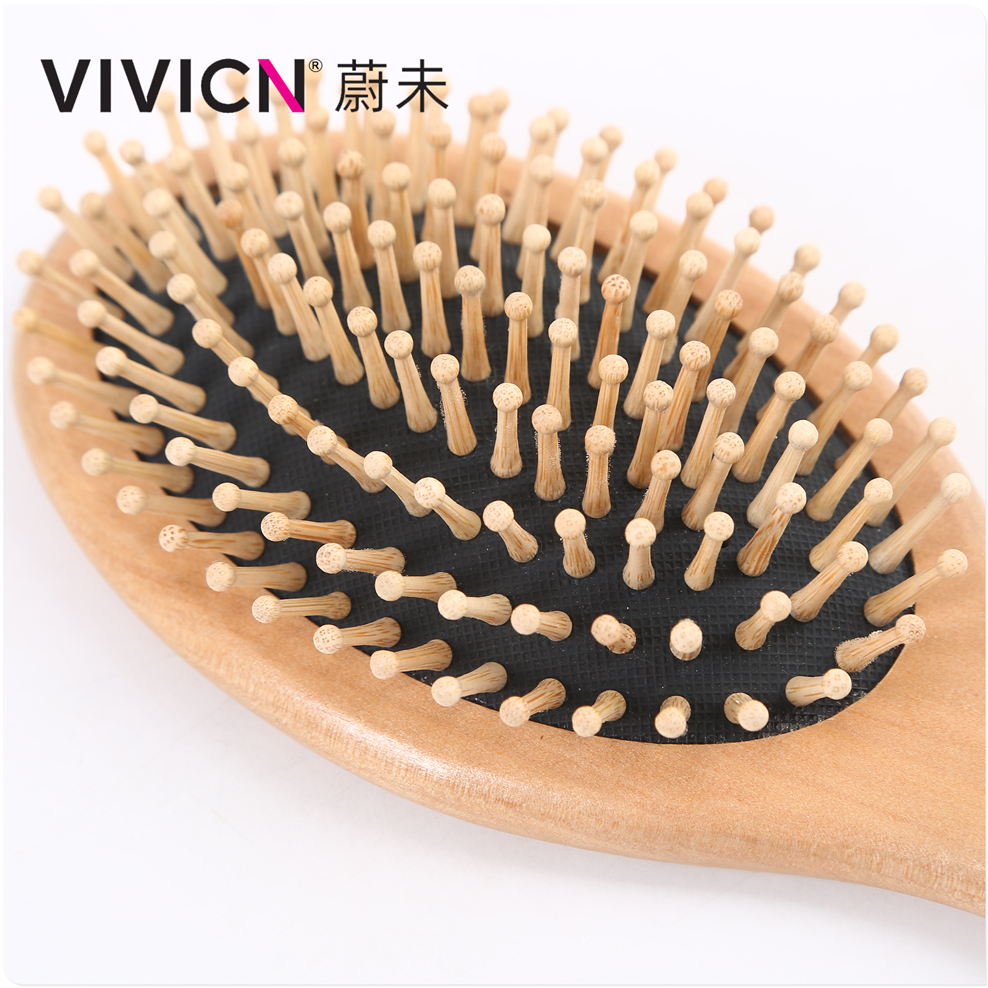 【 Weiwei 】 Air cushion comb, airbag massage comb, anti-static hair loss, men's and women's long hair, wooden comb Item Picture