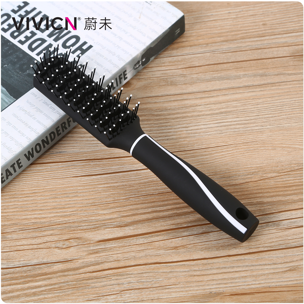 【 Weiwei 】 Home curly hair comb, airbag massage comb, men's and women's air cushion comb, hair styling cylindrical roller comb with inner buckle design Application Scenario