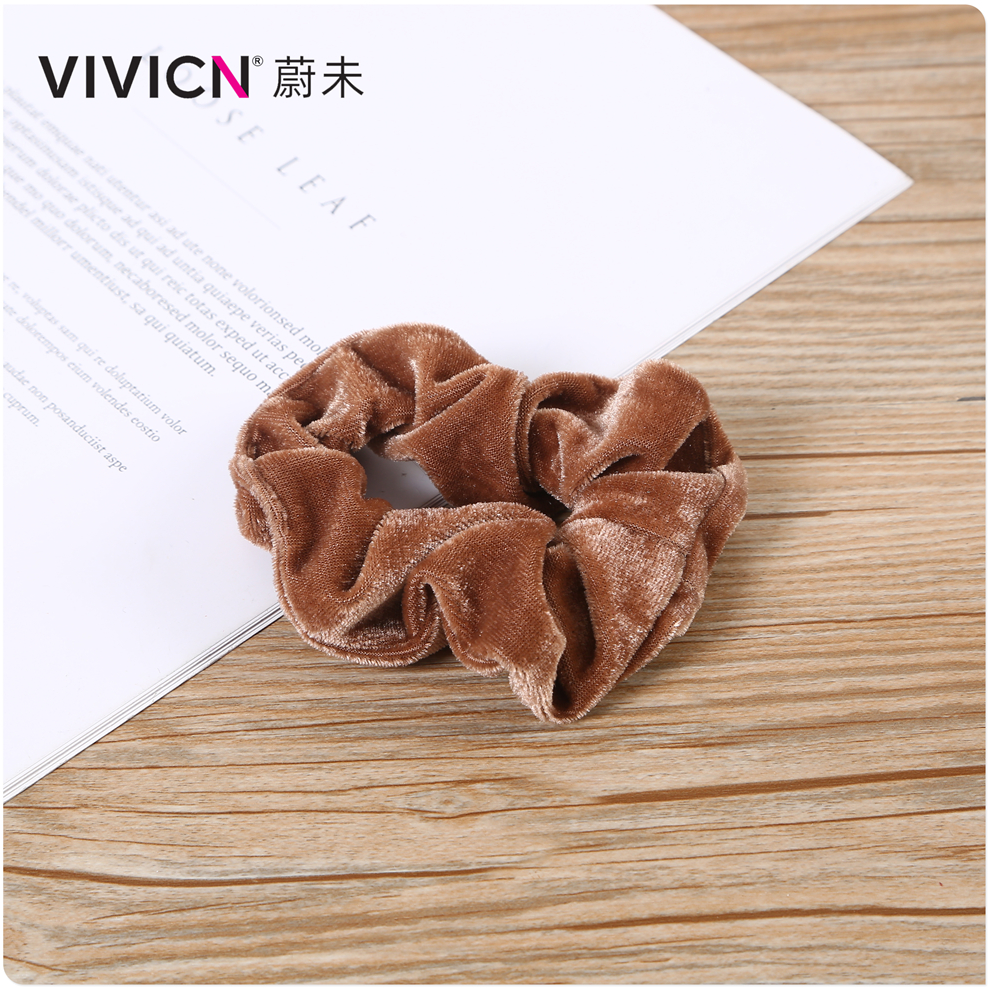 [Wei Wei] Pig Colon Hair Band Ins Style Korean Fashion Female Simple Japanese Star With Rabbit Hair Head Rope Application Scenario