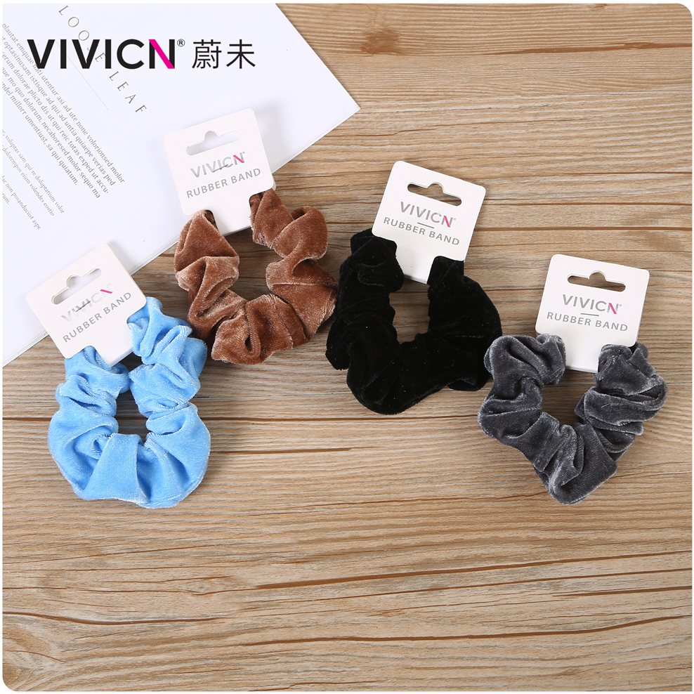 [Wei Wei] Pig Colon Hair Band Ins Style Korean Fashion Female Simple Japanese Star With Rabbit Hair Head Rope