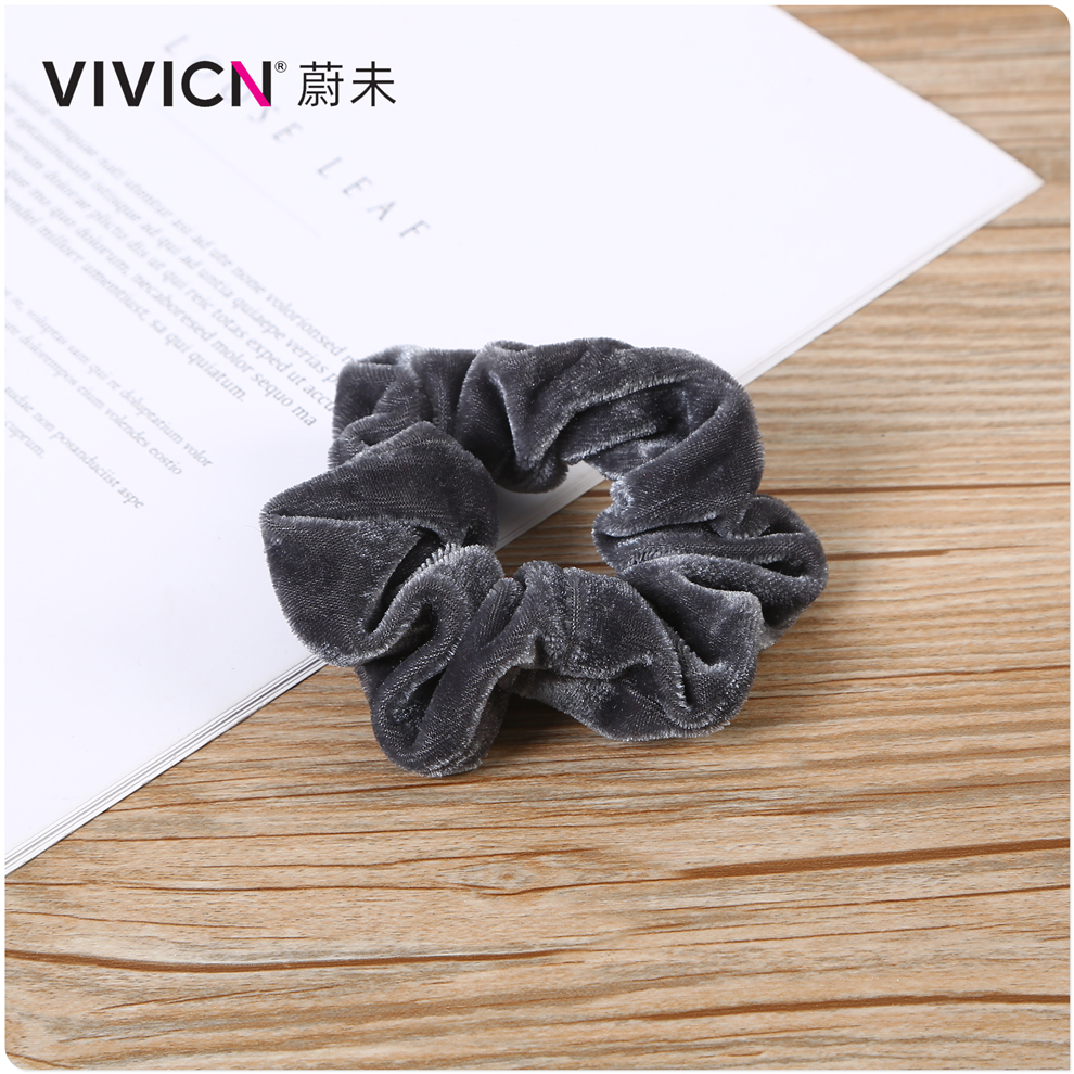 [Wei Wei] Pig Colon Hair Band Ins Style Korean Fashion Female Simple Japanese Star With Rabbit Hair Head Rope Item Picture