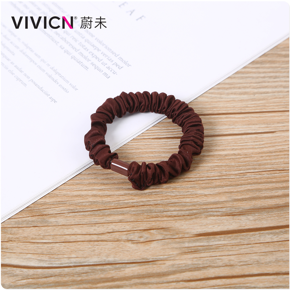 【 Wei Wei 】 Hair ties, hair bands, women's Instagram small intestine hair bands, cute and versatile leather cases, hair tie rubber bands are selling well Application Scenario