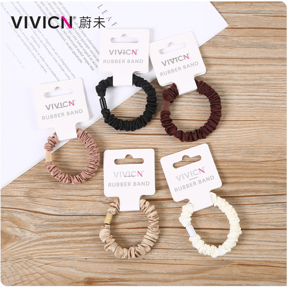 【 Wei Wei 】 Hair ties, hair bands, women's Instagram small intestine hair bands, cute and versatile leather cases, hair tie rubber bands are selling well