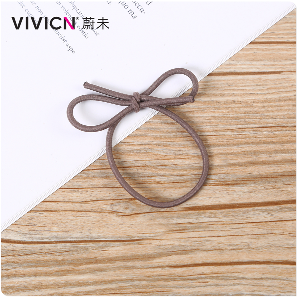 【 Weiwei 】 Two hair ties with double bows and rubber bands for women, high-elasticity and durable hair accessories, headwear and hair bands Application Scenario