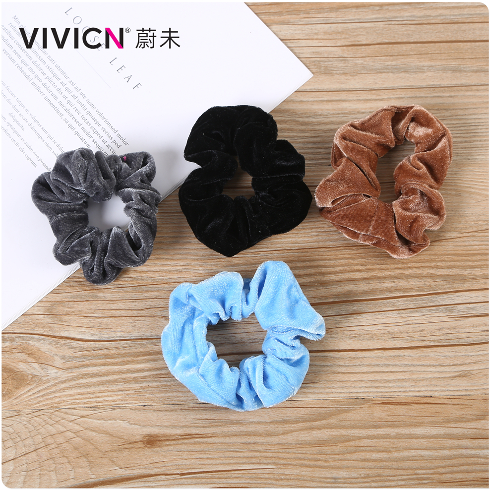 [Wei Wei] Pig Colon Hair Band Ins Style Korean Fashion Female Simple Japanese Star With Rabbit Hair Head Rope details Picture