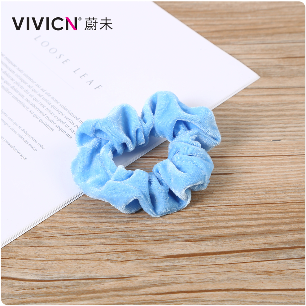 [Wei Wei] Pig Colon Hair Band Ins Style Korean Fashion Female Simple Japanese Star With Rabbit Hair Head Rope Specification drawing