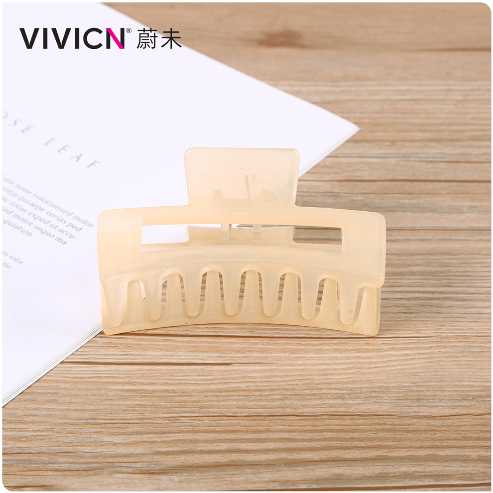 【 Wei Wei 】ins French retro back head bun hair clip, elegant and versatile shark clip Item Picture