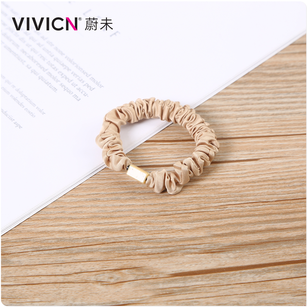 【 Wei Wei 】 Hair ties, hair bands, women's Instagram small intestine hair bands, cute and versatile leather cases, hair tie rubber bands are selling well Specification image
