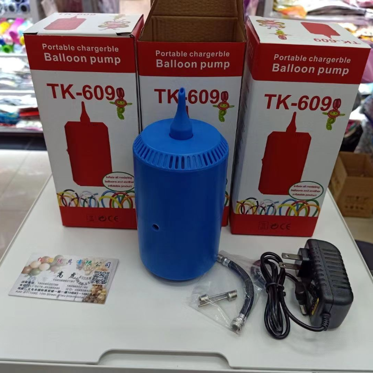 New single hole can fill long balloon, football, basketball, volleyball electric cylinder TK-609