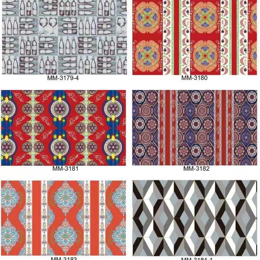 Muslim Wallsticker Ramadan Wallpaper Southeast Asian Style Living Room Bedroom Background Wall Paper Household Application Scenario