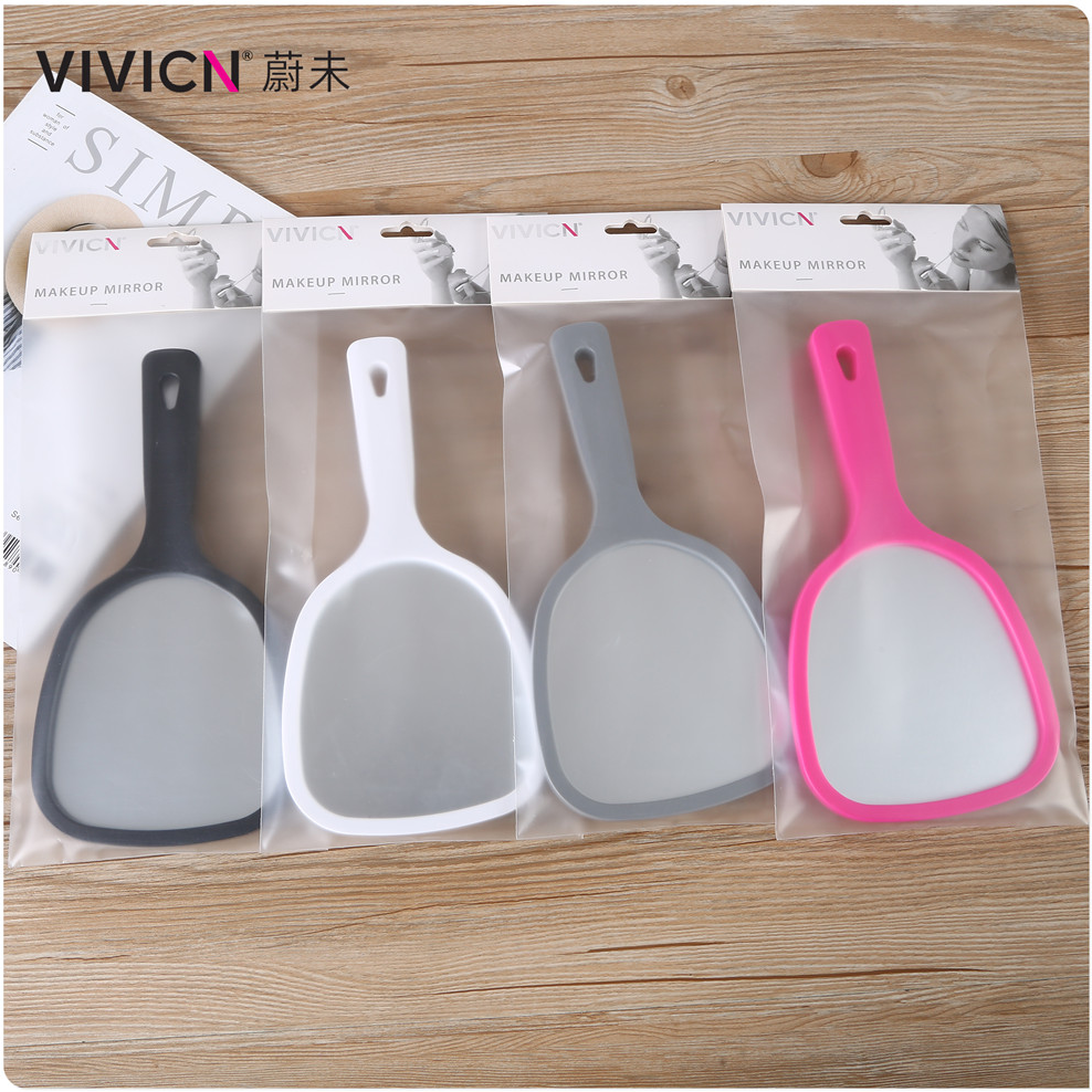 【 Weiwei 】 Hand-held mirror, makeup mirror, beauty salon, dental, oral magnifying glass, Double-sided tattoo mirror Specification image