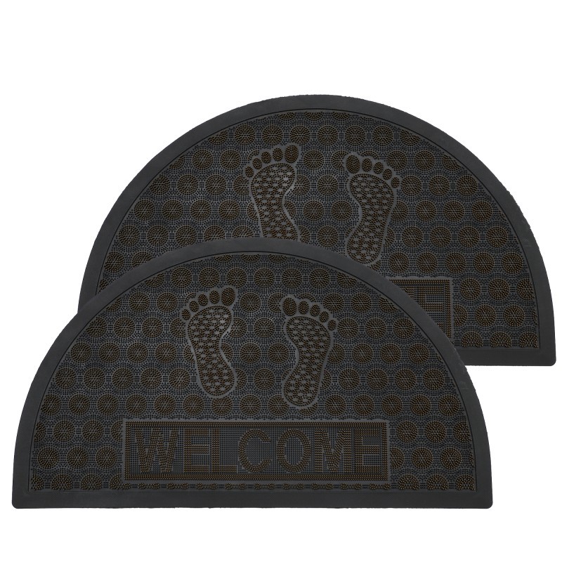 New door foot MATS, outdoor dust-removing carpets, rubber semi-circular MATS for company entrances, door-to-door rubbing MATS, and household entrance floor MATS