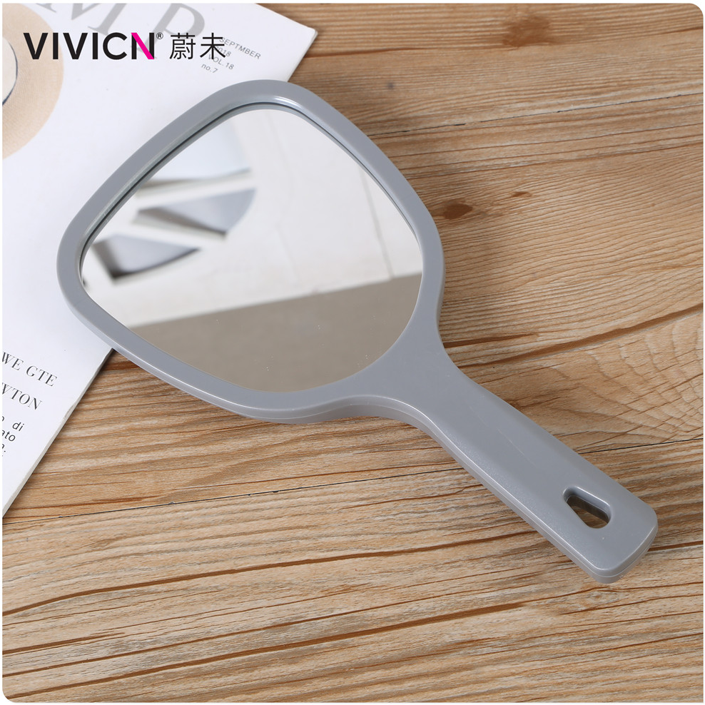 【 Weiwei 】 Hand-held mirror, makeup mirror, beauty salon, dental, oral magnifying glass, Double-sided tattoo mirror Item Picture
