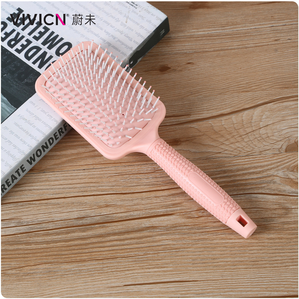 【 Weiwei 】 Plastic comb, long hair curling, air cushion scalp massage comb, airbag rib roller comb, portable home for men Application Scenario
