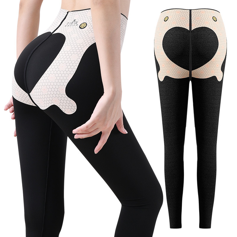 Fleece and thickened shark pants for women to tuck in the abdomen and lift the buttocks, yoga base, high-waisted floating pants, warm Barbie cashmere pants for women Item Picture