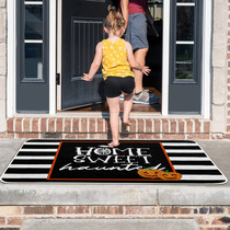 Cross-border linen floor MATS Entry MATS Kitchen carpet bedroom non-slip rubber household foot MATS Bathroom MATS Outdoor floor MATS