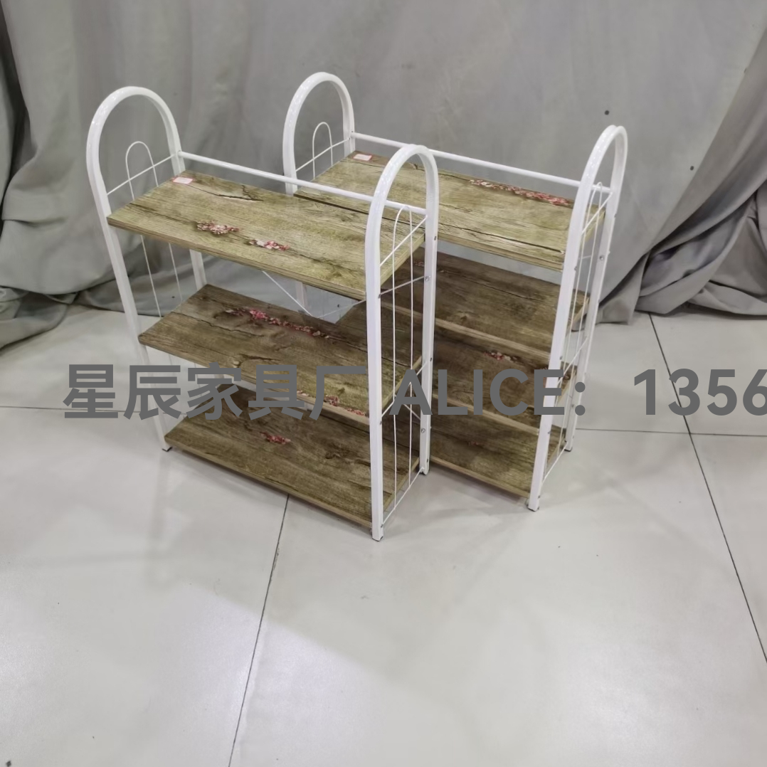 多功能鞋帽架/防尘鞋架/简易衣架鞋柜/水桶/双层鞋托家用透明细节图