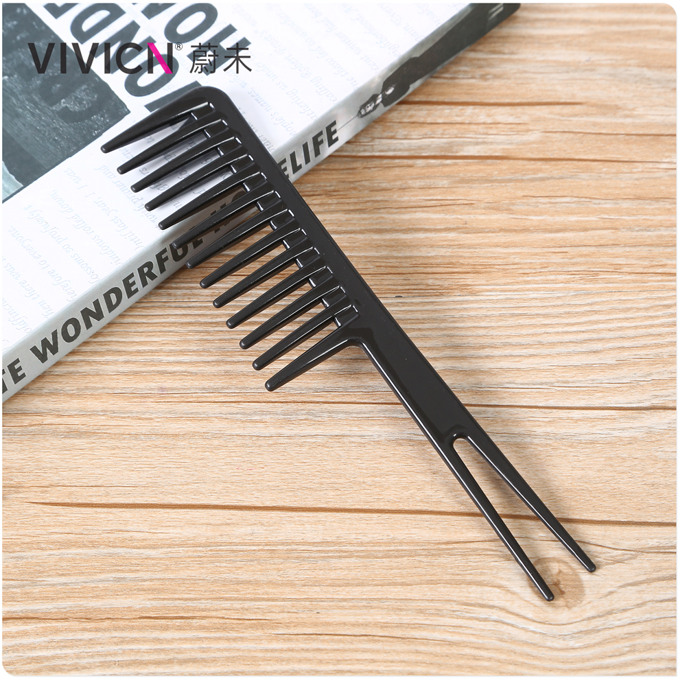 【 Weiwei 】 Men's special comb, oil-cut hair comb, rework texture, fluffy, large-toothed comb Specification image
