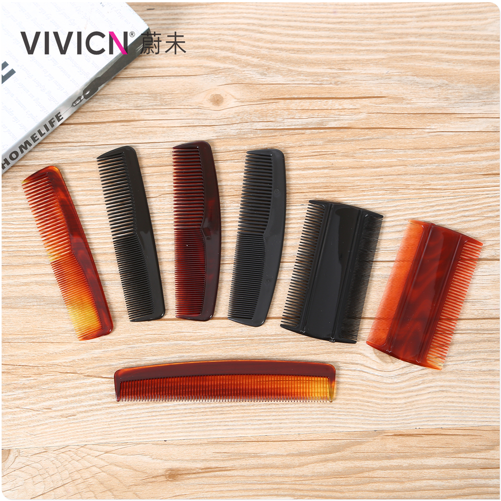 [Wei Wei] Curved half-moon comb plastic hair comb does not hurt the scalp anti-static long hair short hair men's and women's household thumbnail