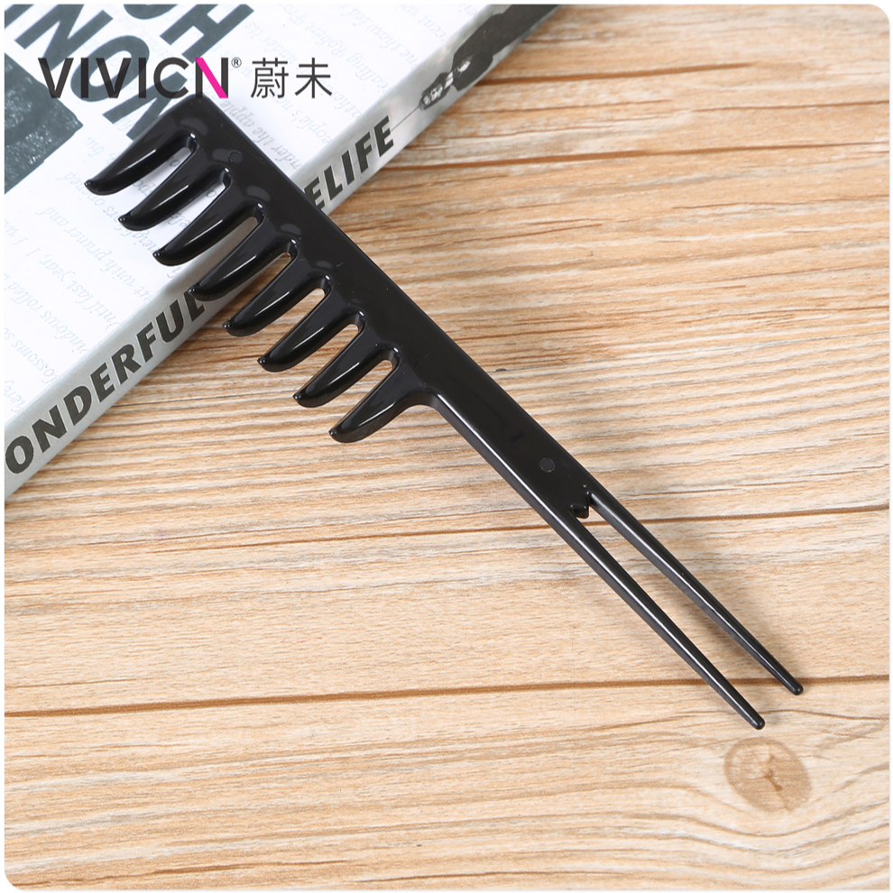 【 Weiwei 】 Men's special comb, oil-cut hair comb, rework texture, fluffy, large-toothed comb Item Picture