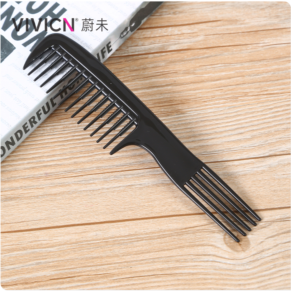 【 Weiwei 】 Men's special comb, oil-cut hair comb, rework texture, fluffy, large-toothed comb Application Scenario