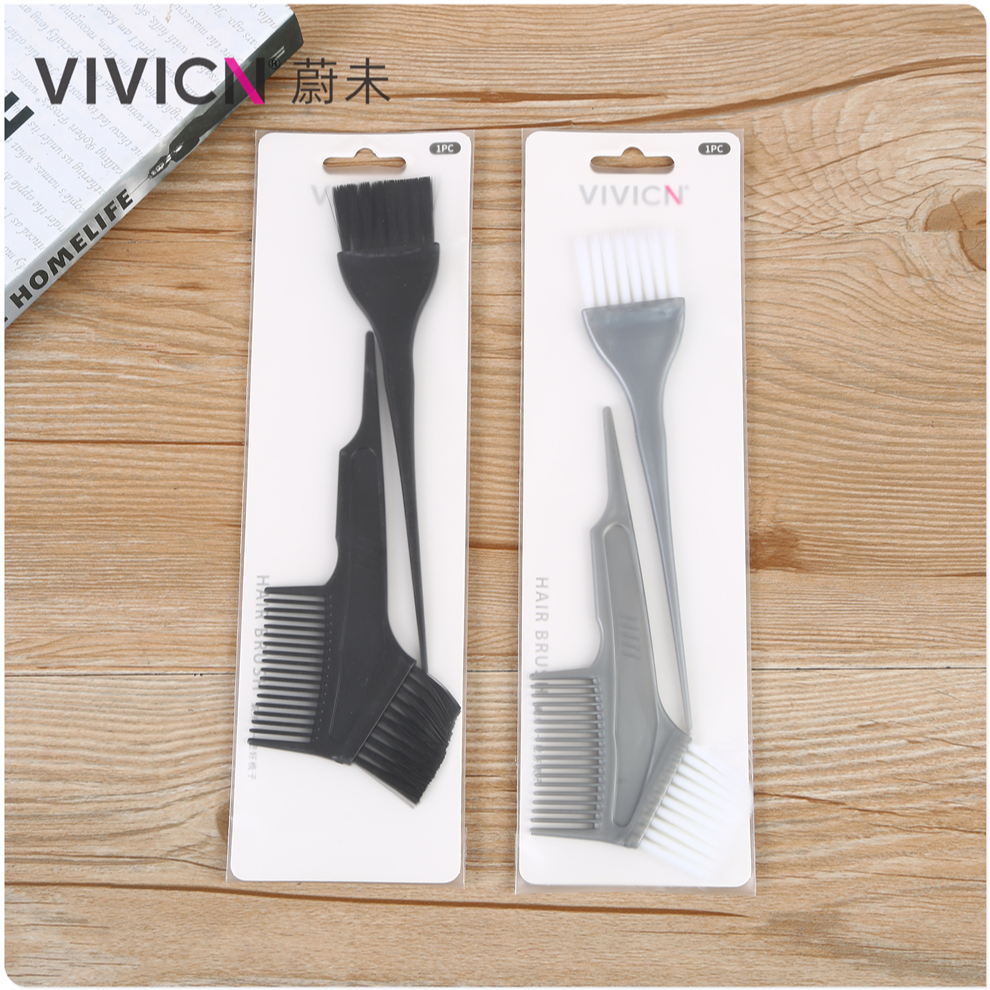 [Wei Wei] Hair Dye Comb Brush Soft Hair Hair Treatment Oil Dye Hair Paste Dyeing Comb Barbershop Hair Salon Special details Picture