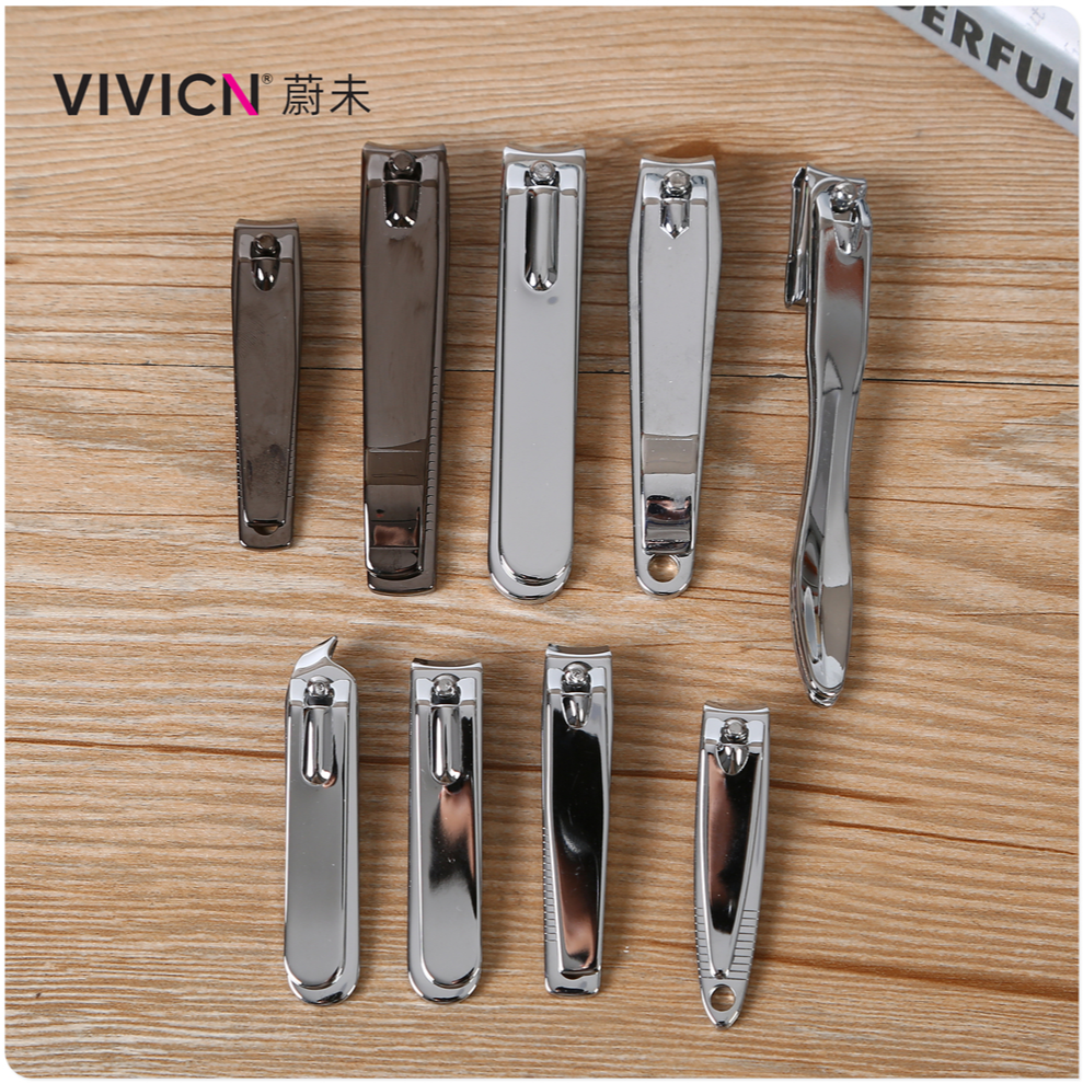 【 Weiwei 】 Carbon steel nail clippers, nail clippers, household toenail trimming tools, flat-cut pedicure clippers, nail clippers