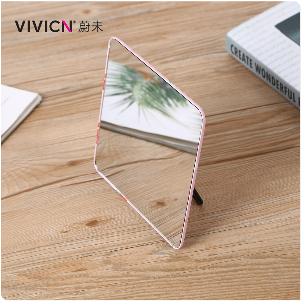 [Wei Wei] Makeup Mirror Desktop Dressing Mirror Princess Mirror Portable Net Red Simple Portable Dormitory Desk Female Application Scenario