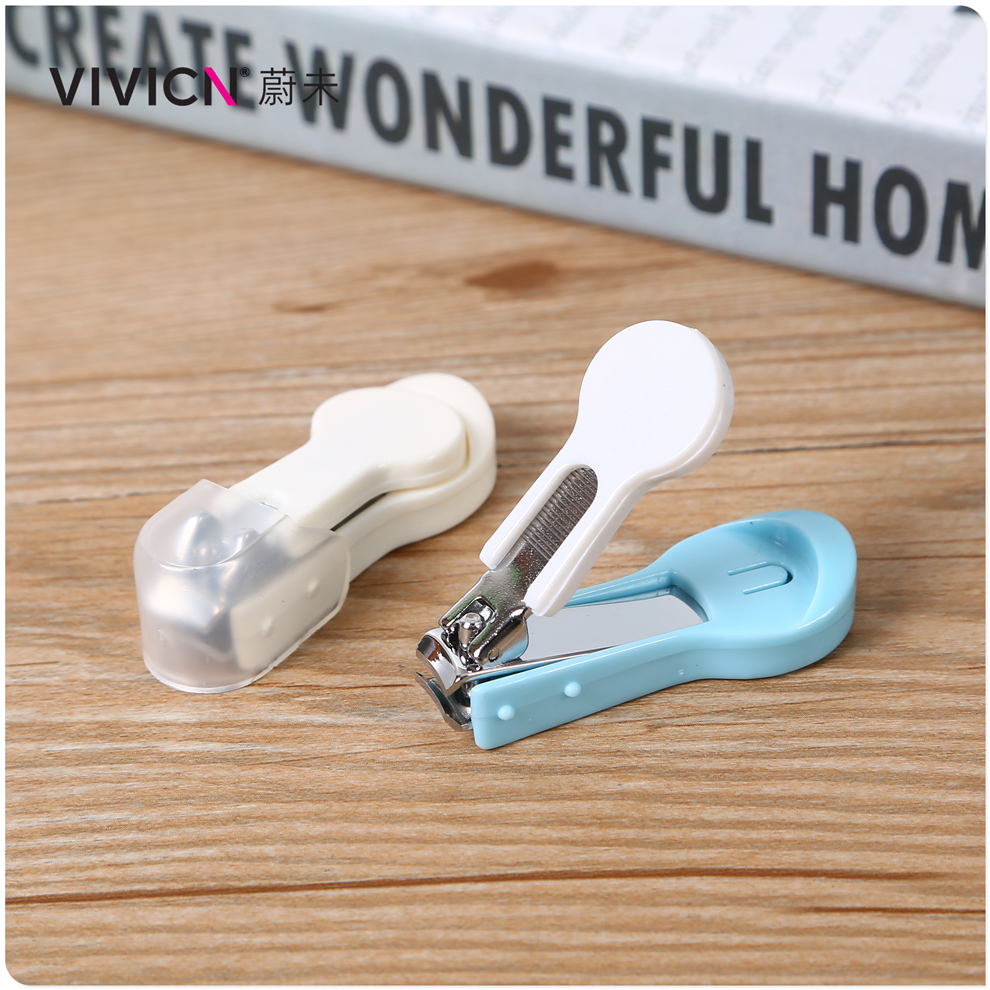【 Weiwei 】 Baby nail clippers, carbon steel baby scissors, special anti-flesh clippers for newborn babies Item Picture