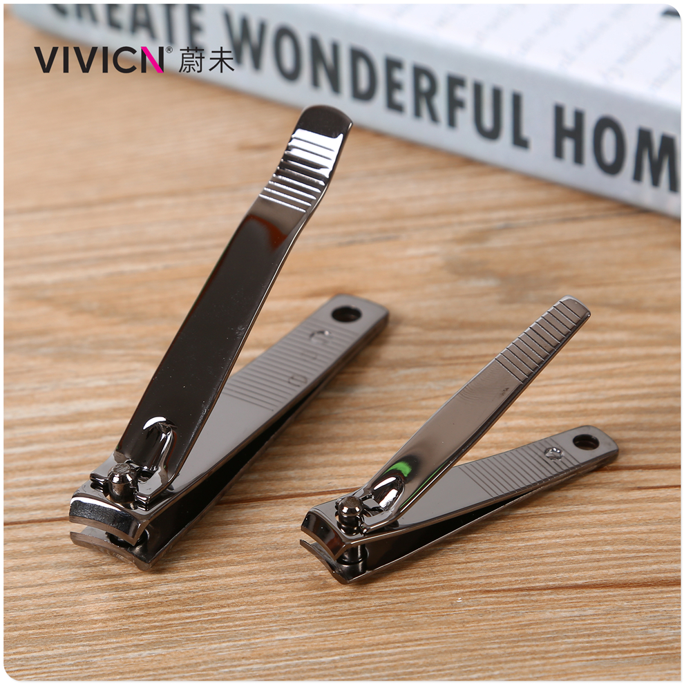 【 Weiwei 】 Carbon steel nail clippers, nail clippers, household toenail trimming tools, flat-cut pedicure clippers, nail clippers details Picture