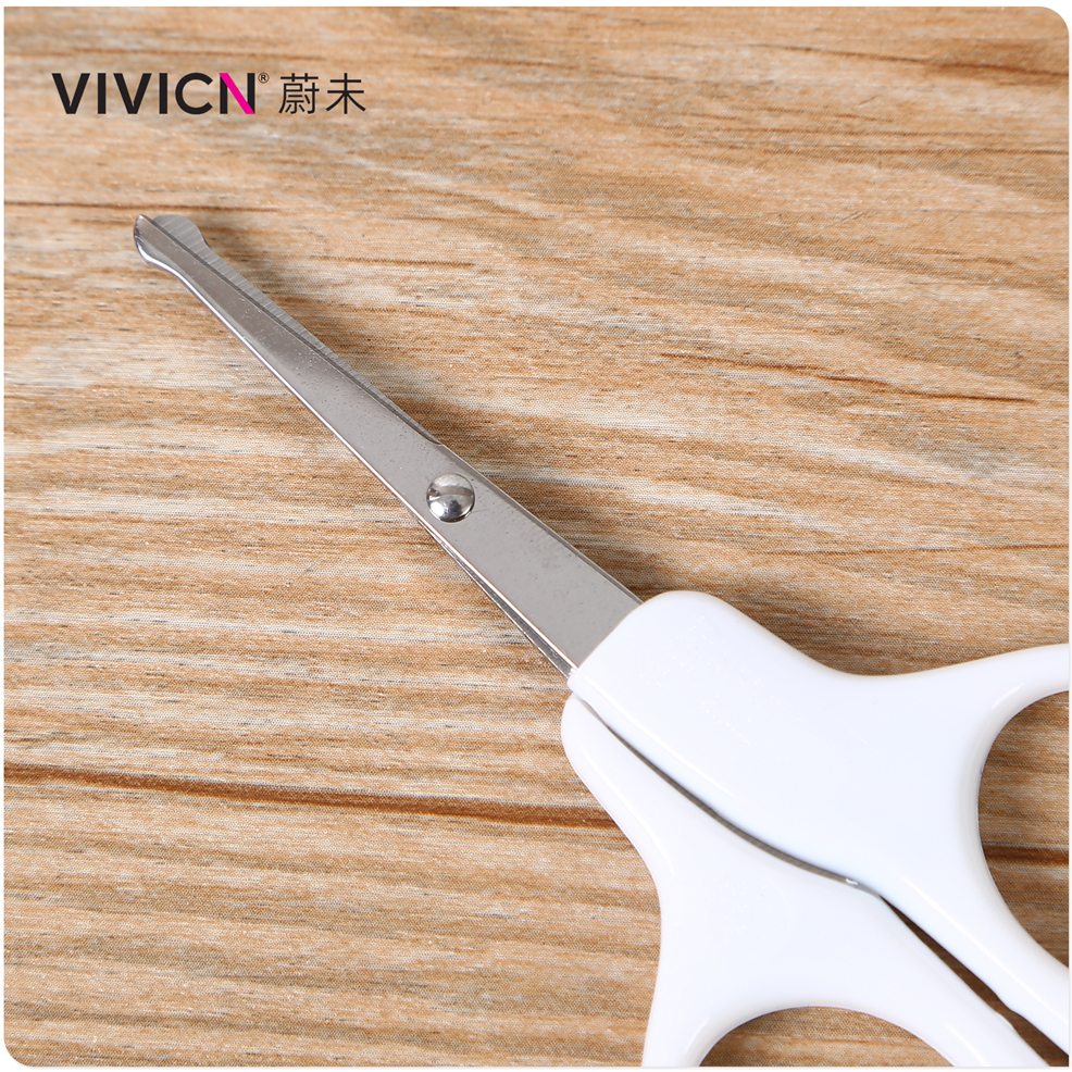 [Wei Wei] Nose Hair Trimmer Nose Hair Scissors Manual Trim Nose Hair Female Nostril Artifact Small Scissors Item Picture