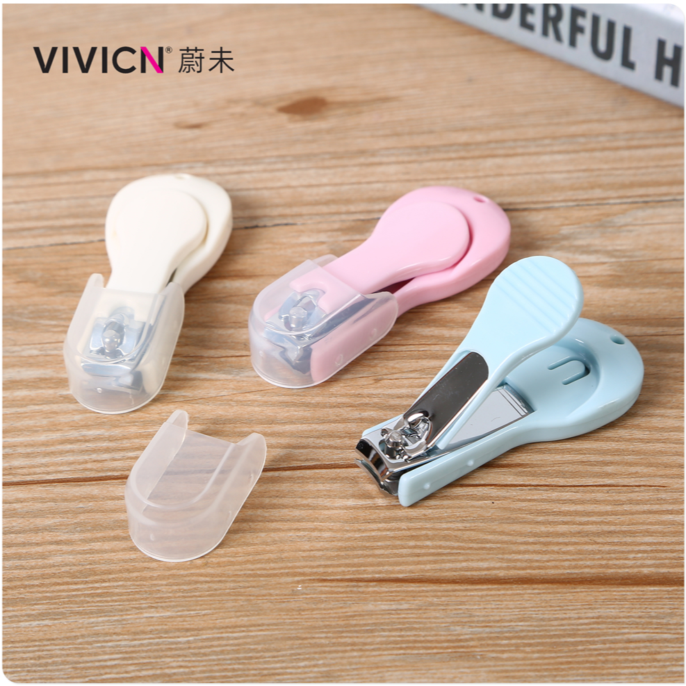 【 Weiwei 】 Baby nail clippers, carbon steel baby scissors, special anti-flesh clippers for newborn babies details Picture