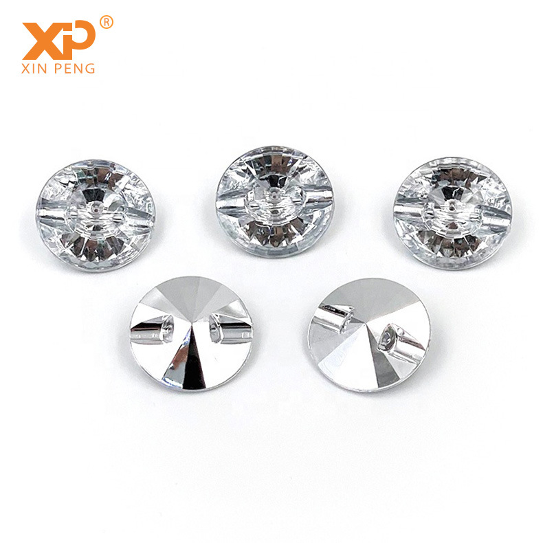 Wholesale of colored crystal glass diamond buttons, satellite acrylic buttons and soft bedside buttons from button manufacturers Specification image