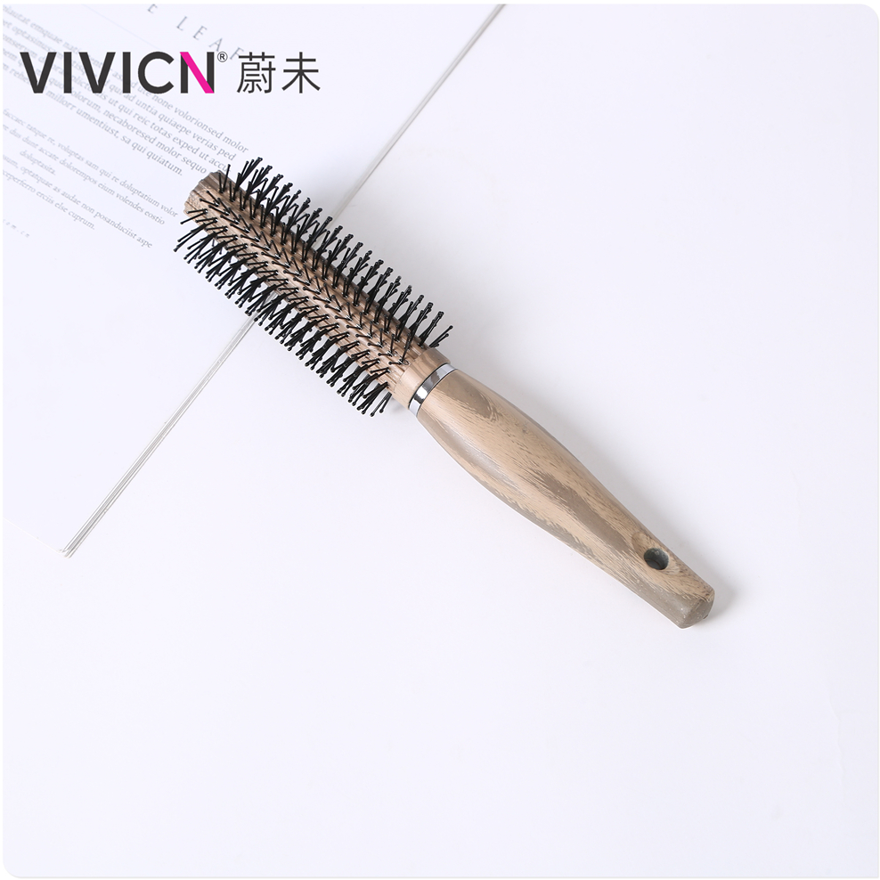 【 Weiwei 】 Wood-grain imitation comb, plastic comb, long hair volumizing tool, air cushion comb, high appearance level, hot sales Item Picture