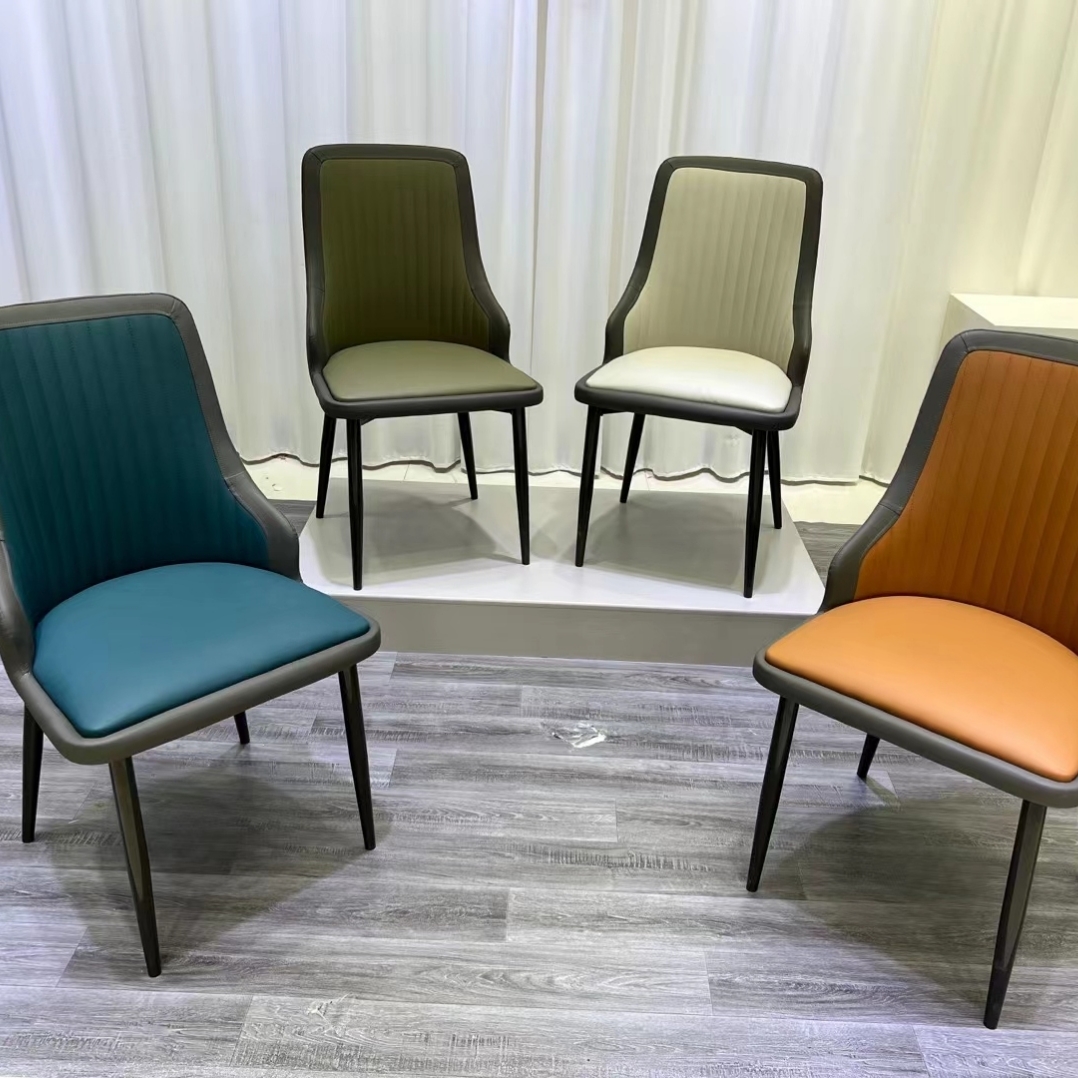 Star soft-padded chairs, light luxury chairs, popular chairs, restaurant chairs, home chairs, high-end chairs, dining chairs, comfortable chairs