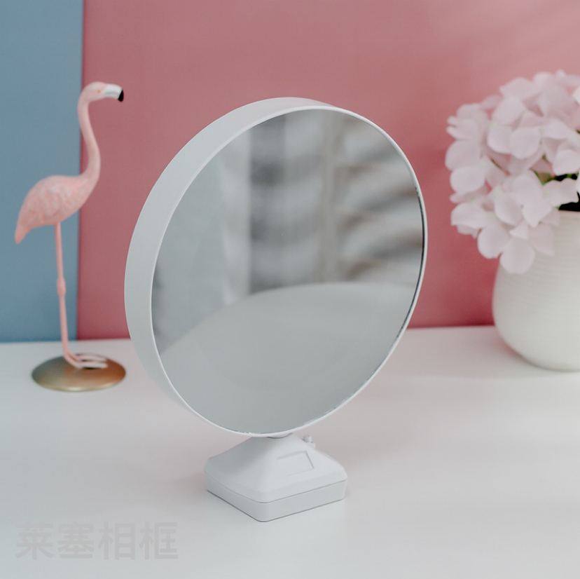 Round creative decorative items with lights for home decoration, living room and bedroom handicrafts, magic mirrors and photo frames Specification image