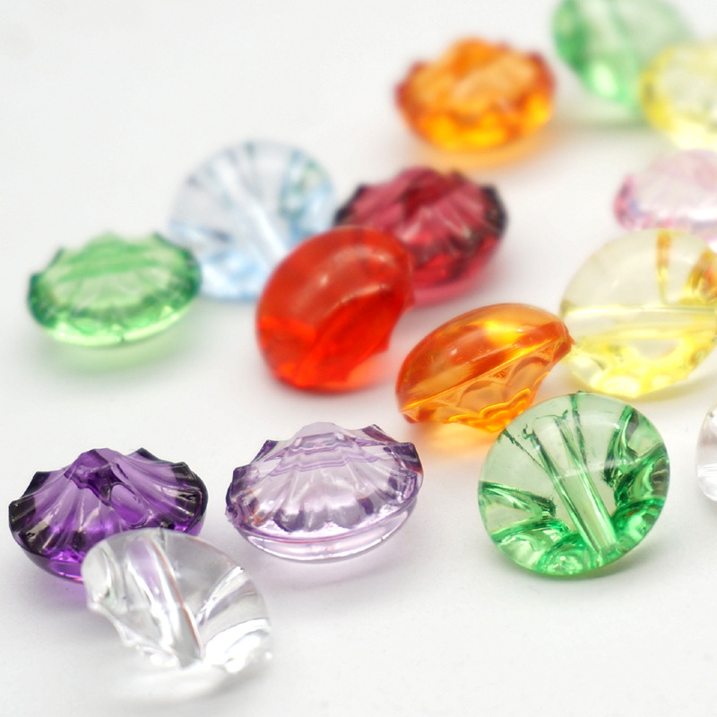 Acrylic transparent crystal button, ladies' shirt button, cute children's sweater cardigan button, DIY hand-sewn button, in stock and batch Application Scenario