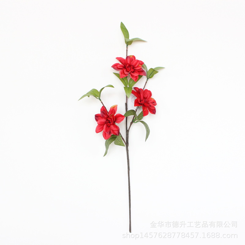 Desheng 2022 New Year Simulation Flower Art, New Year Decoration Flower Arrangement, Money Fruit, Winter green Fruit, Housewarming gift Specification image