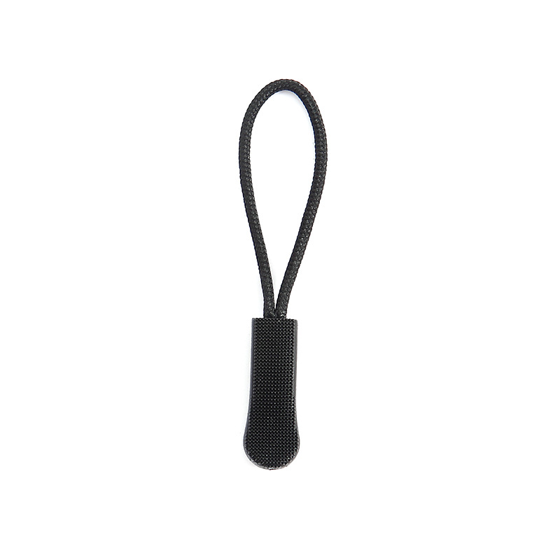Injection-molded PVC detachable zipper head, clothing and bag pull lock head accessories, anti-slip small pendant, tail rope, zipper rope Item Picture