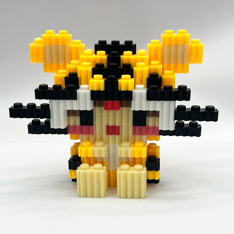 小颗粒积木益智玩具串联塑料颗粒地摊爆款