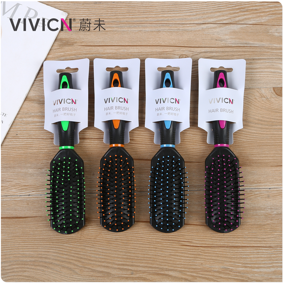 【 Weiwei 】 Anti-static curly hair comb, airbag comb, flat bottom comb, curly and straight hair, men's and women's styling, fluffy hair comb