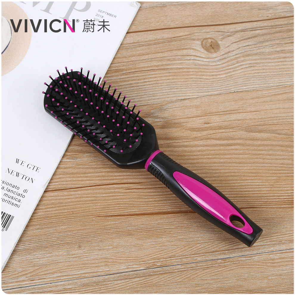 【 Weiwei 】 Anti-static curly hair comb, airbag comb, flat bottom comb, curly and straight hair, men's and women's styling, fluffy hair comb Item Picture