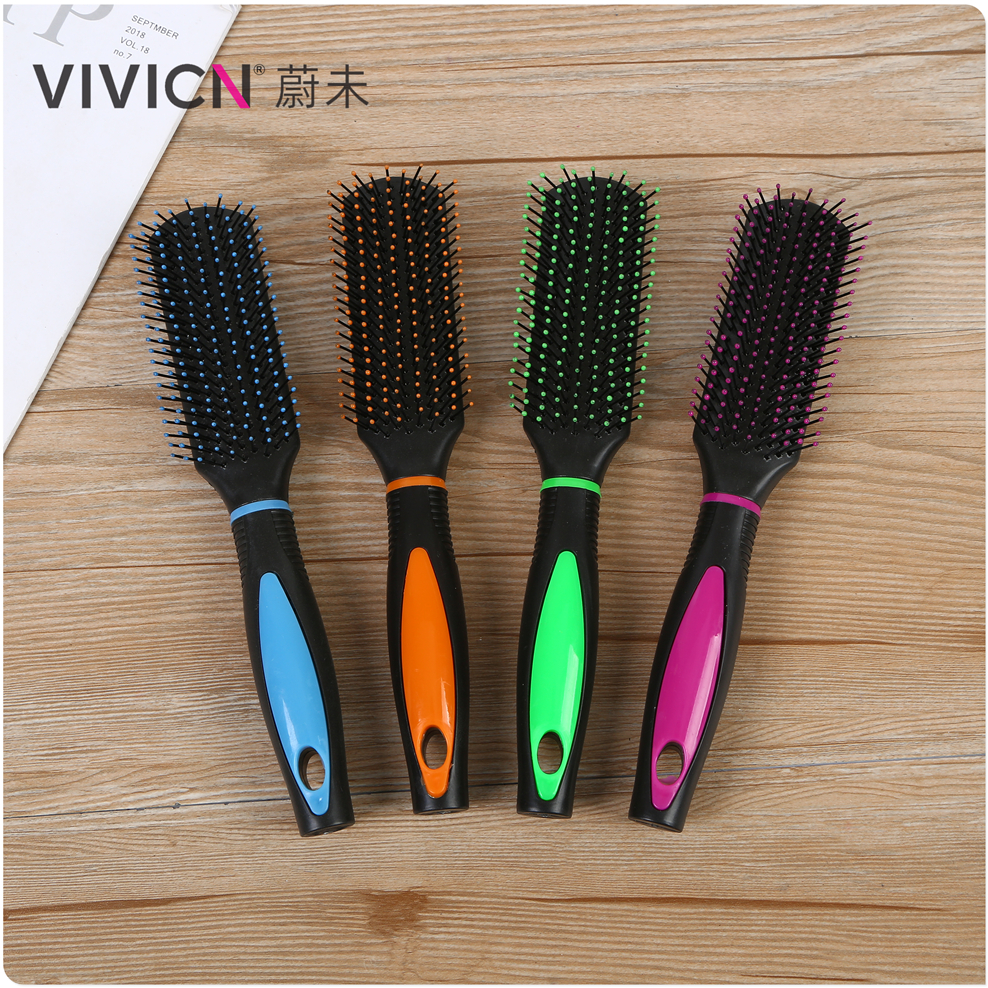 【 Weiwei 】 Professional hair curling comb for men and women, anti-static curling comb, hair styling inner buckle details Picture