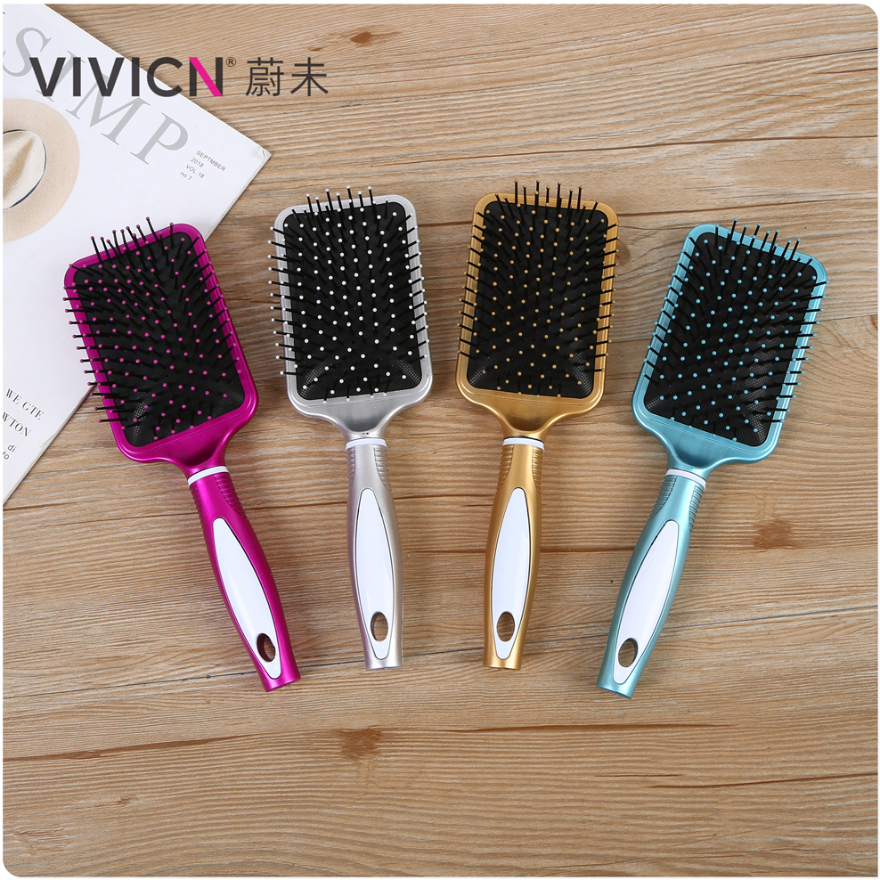 【 Wei Wei 】 Comb, curly hair comb, barber shop, large board, air bag comb, hair care comb, massage scalp, air cushion comb, women details Picture