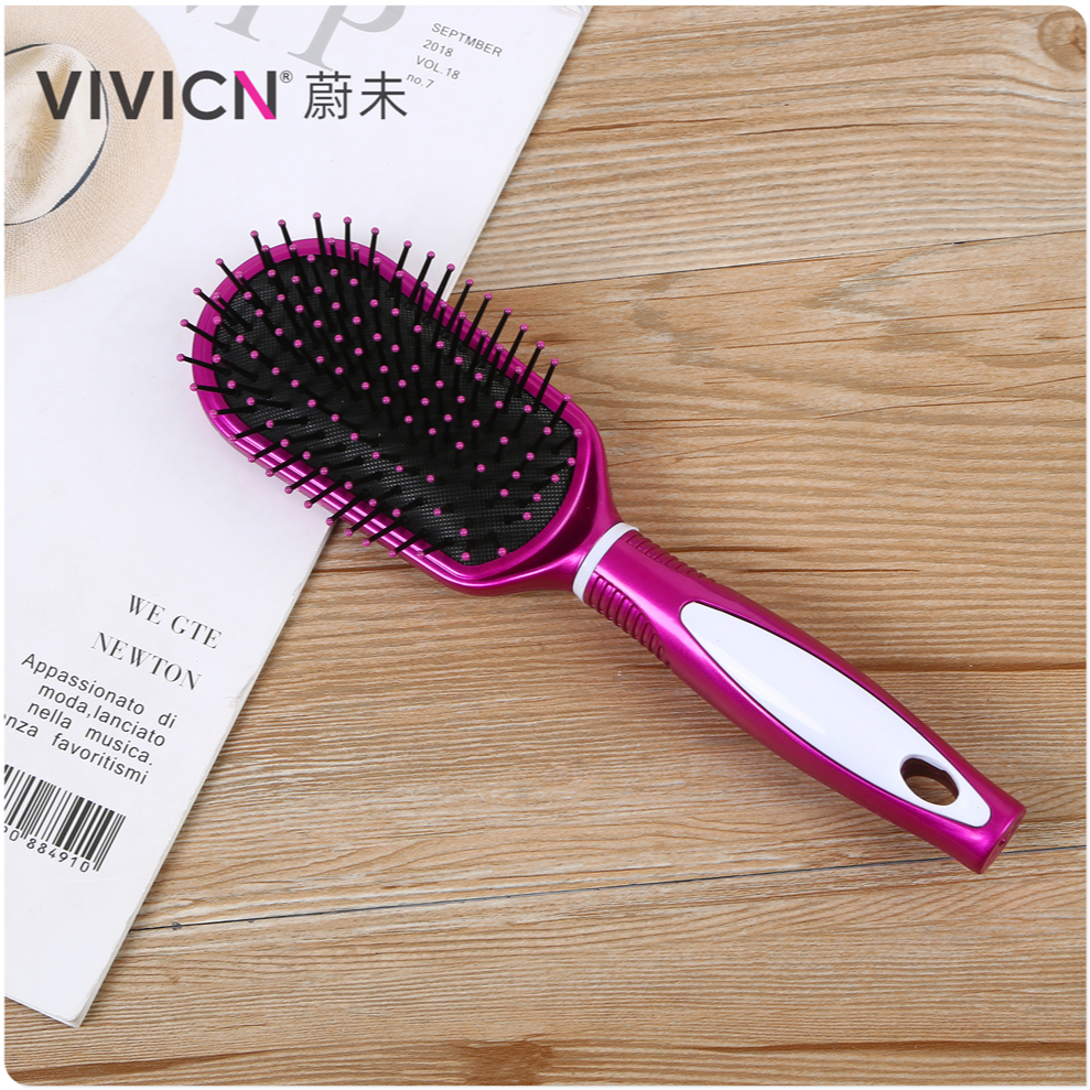 【 Weiwei 】 Air cushion massage comb, large roll professional blow styling, inner buckle fluffy household comb for men and women Specification image